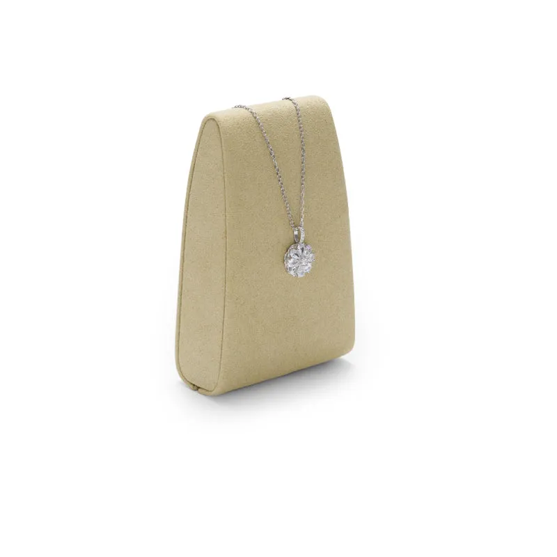 Beige Microfiber Jewelry Set TT112