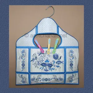 Blue Onion Peg Basket