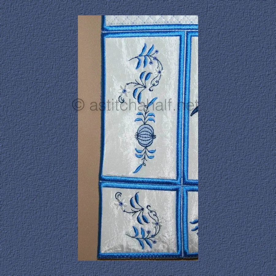Blue Onion Peg Basket