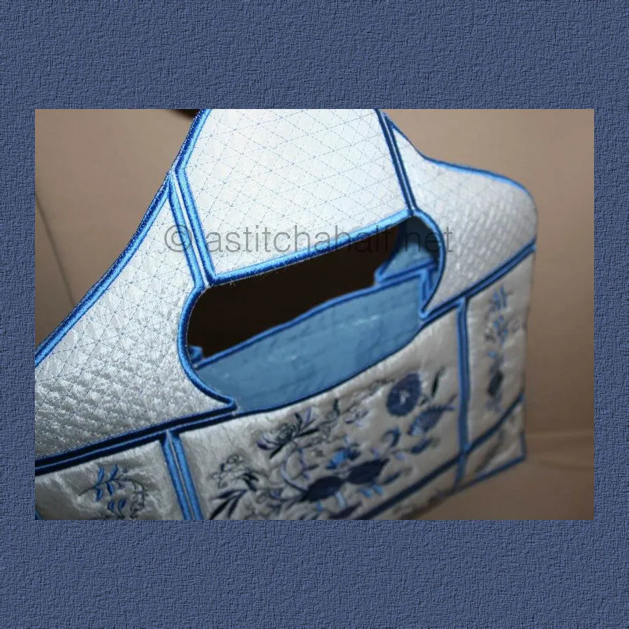 Blue Onion Peg Basket