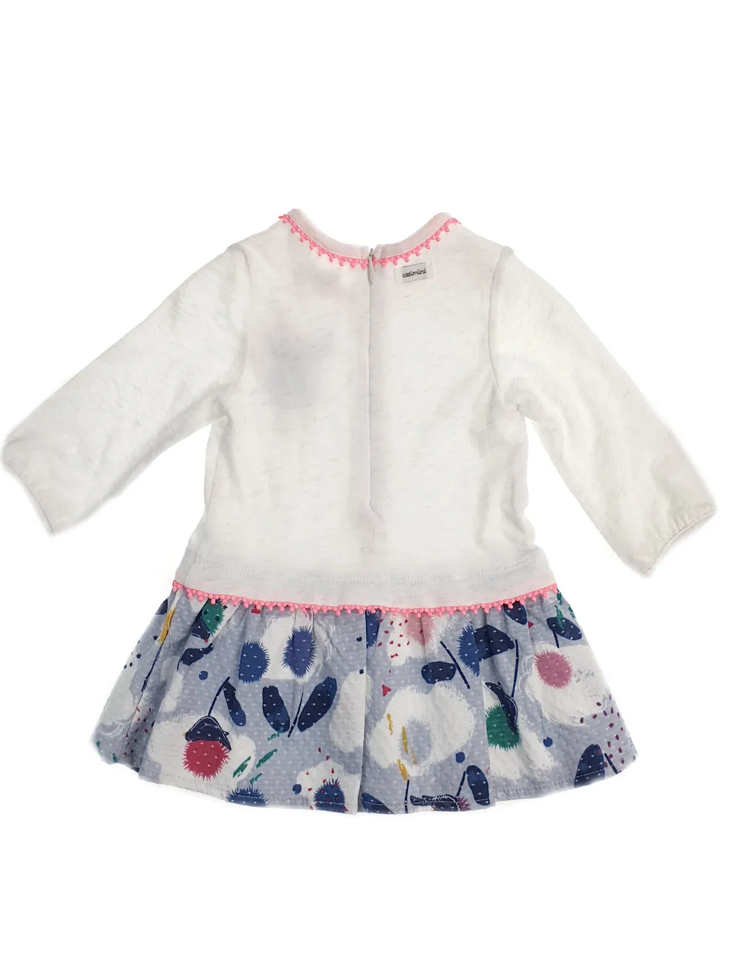 Coton baby's dress - CM30083 White