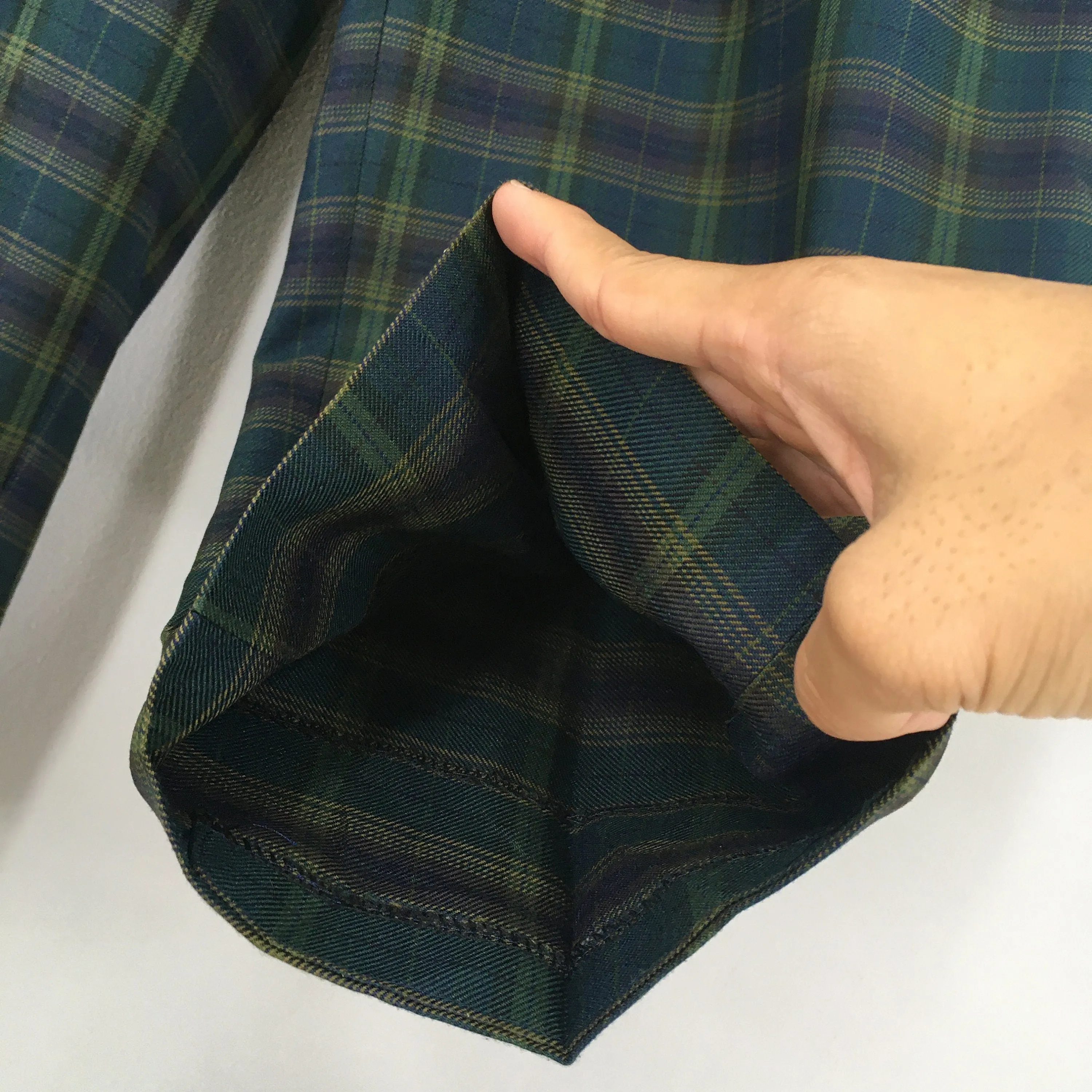 Lancel Paris Tartan Checkered Casual Pants Size 32x27.5