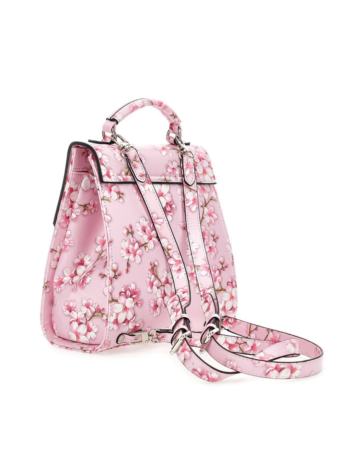 Monnalisa- Girl's fabric backpack with Bambi print-19E001-90