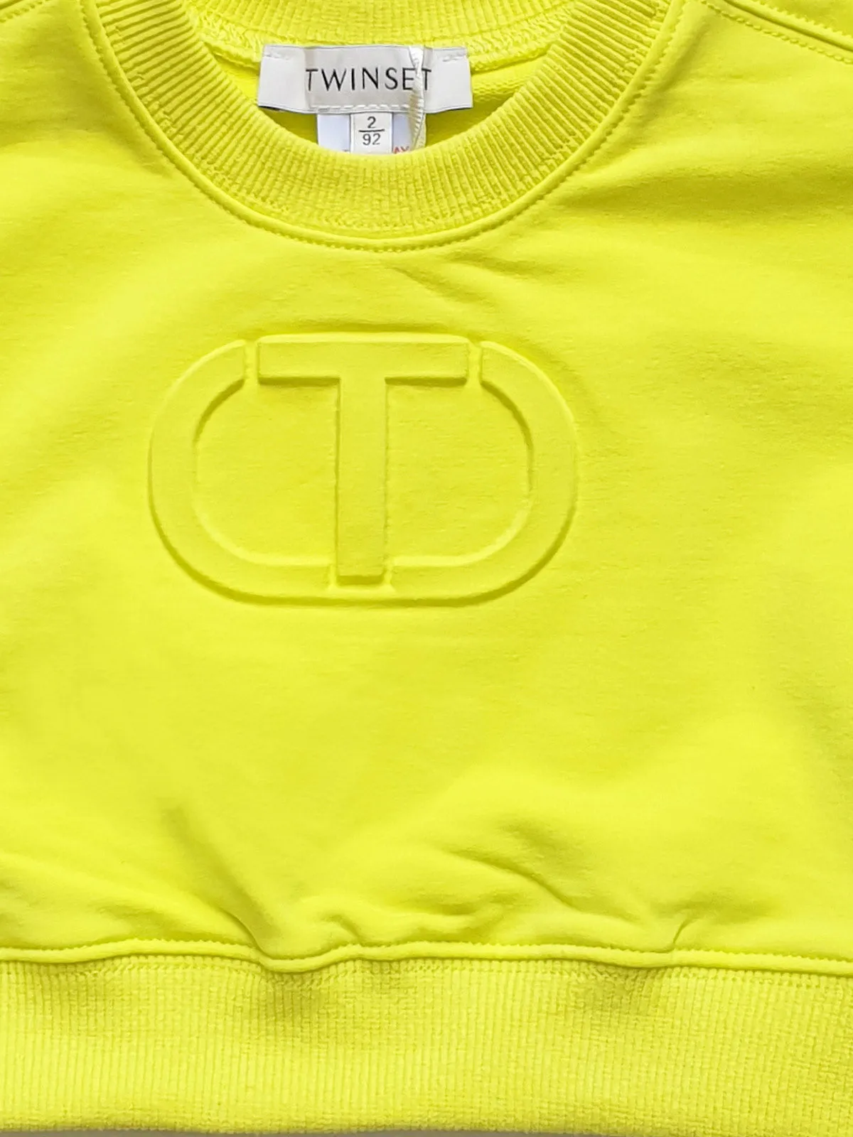Twinset-Girl's shorts set with embossed logo-251GJ2580