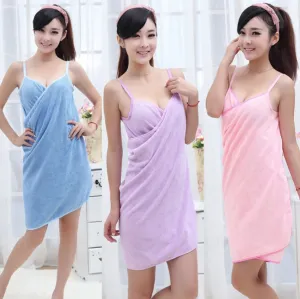 Wearable Microfiber Towel Dress